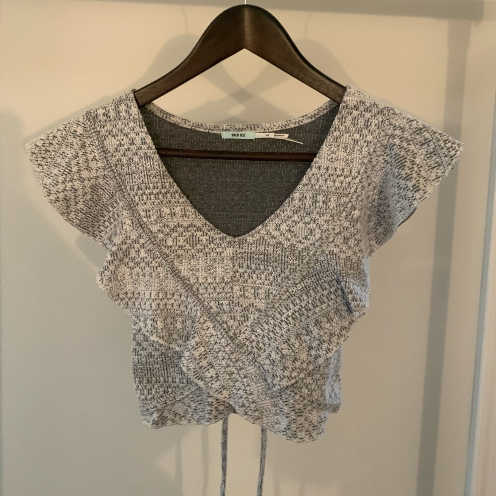 Gray urban outfitters top